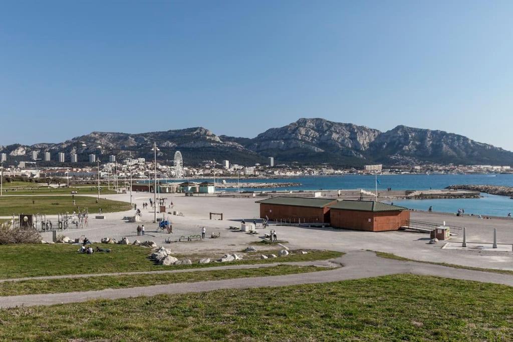 מרסיי Residence Bord De Mer-Terasse-Plage Prado David מראה חיצוני תמונה