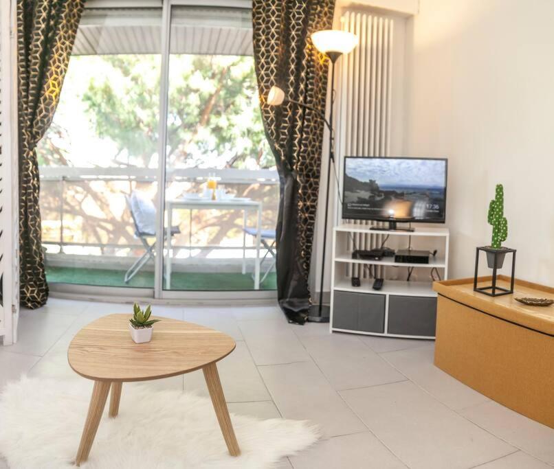 מרסיי Residence Bord De Mer-Terasse-Plage Prado David מראה חיצוני תמונה